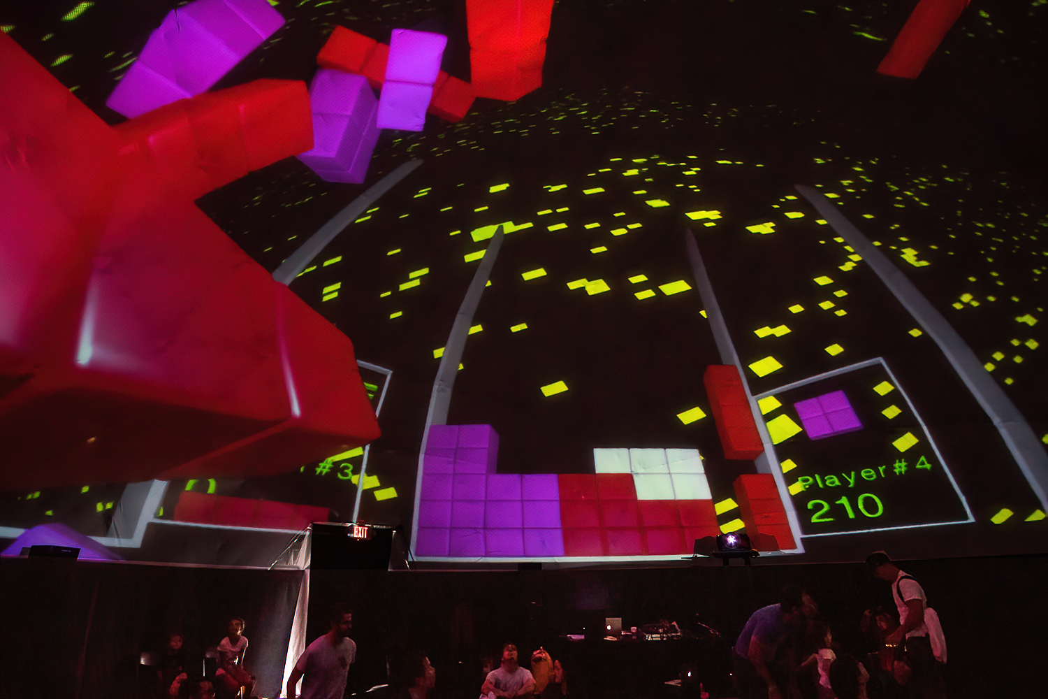 Fulldome Tetris preview